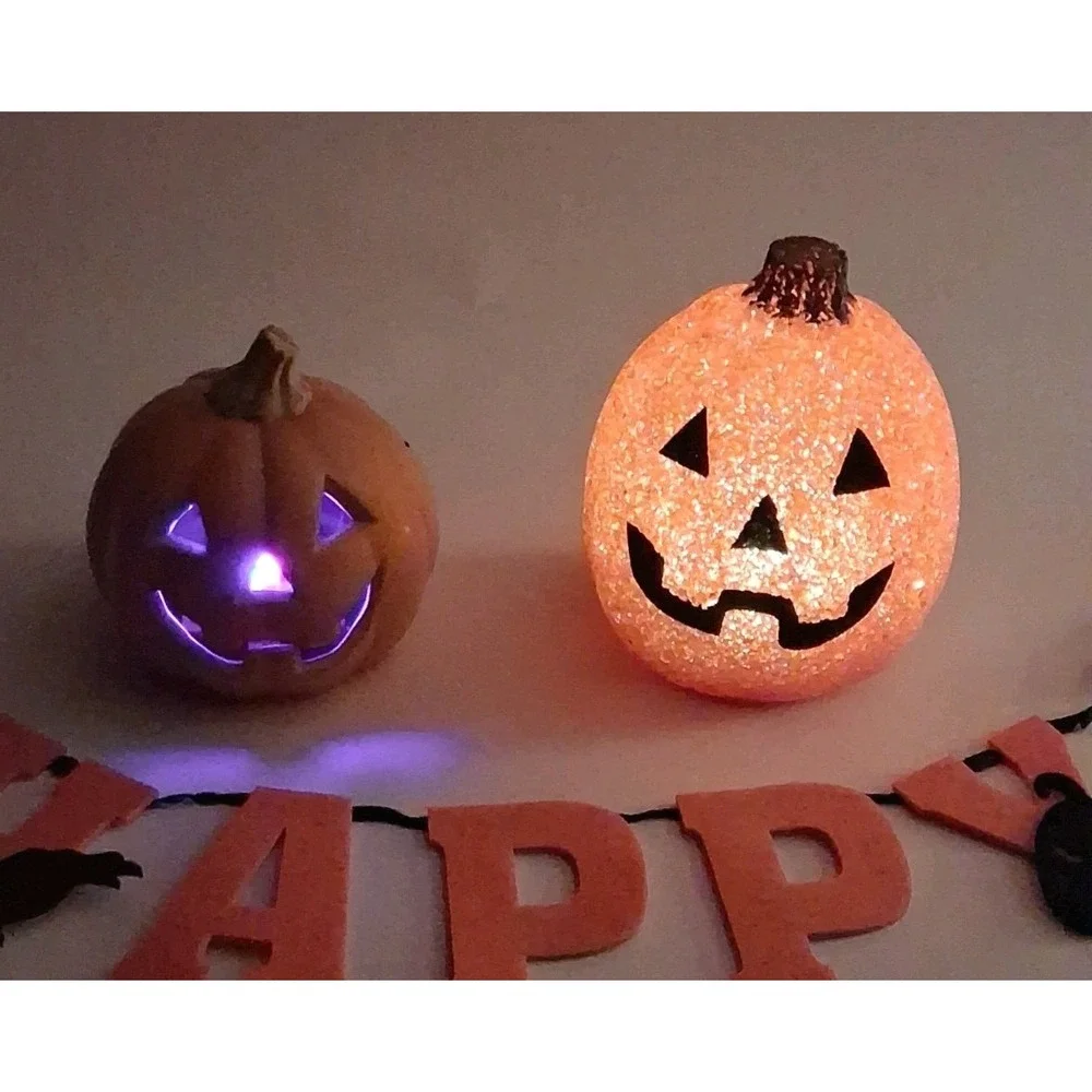 Haunted Heap (Halloween Bundle) 5 items - Lighted Jack-o'- Lanterns, etc. 🎃